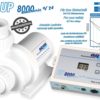 Aquabee Universal Abschäumerpumpe UP 8000 electronic 24 Volt regelbar mit Controller