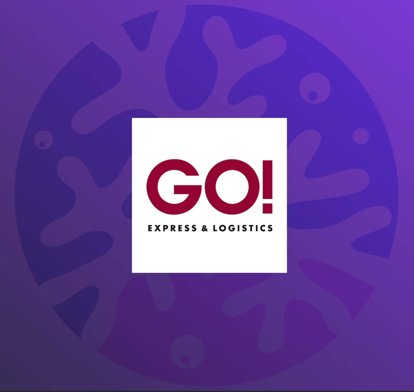 Logo für die Zusammenarbeit von CommunityCorals und GO! Express & Logistics