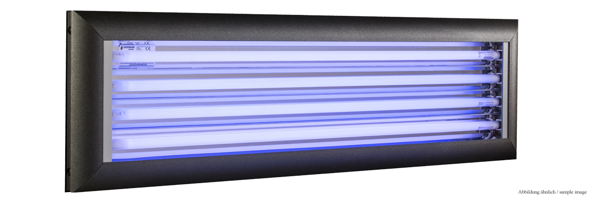 MATRIXX-DIMTEC 1550 mm / 6x80 - inkl. T-5 Lampen - iridium
