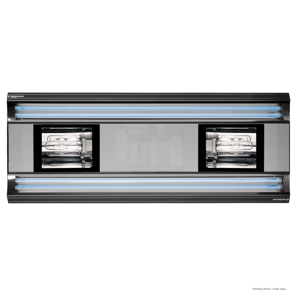 SPECTRA 600 mm - 1x400W/4x24 W - inkl. HQI- und T-5 Lampen - iridium