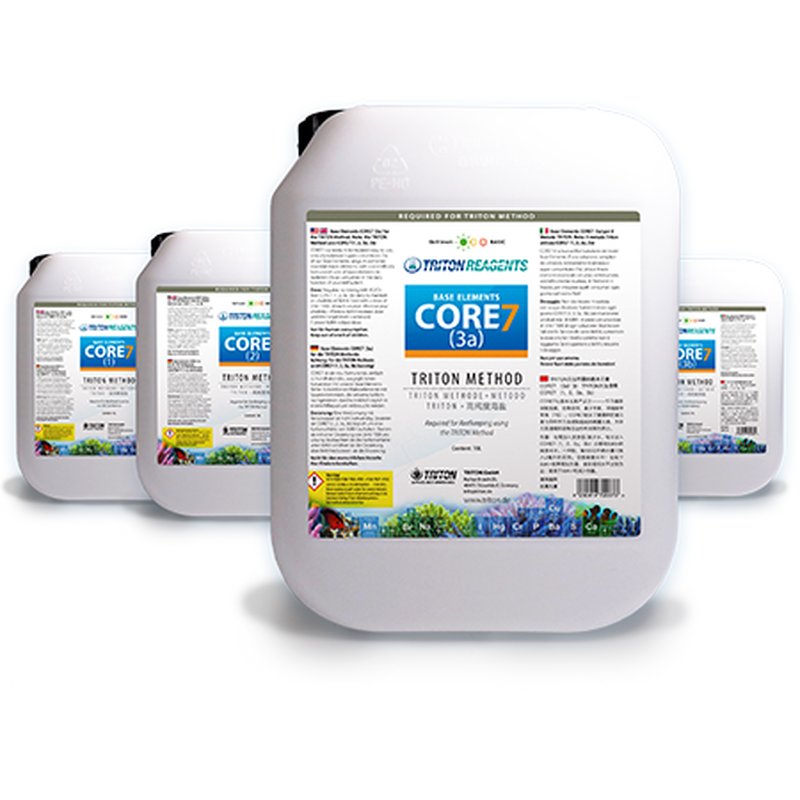 Core7 Reef Supplements 5l Set aus 4 x 5000ml