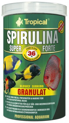 Tropical-Futter Super Spirulina Forte Granulat Ltr. / 3 Kg